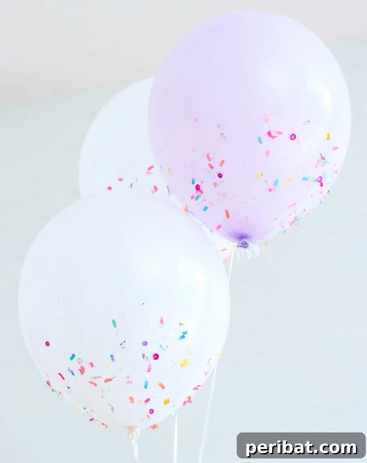 confetti balloons for colorful celebration