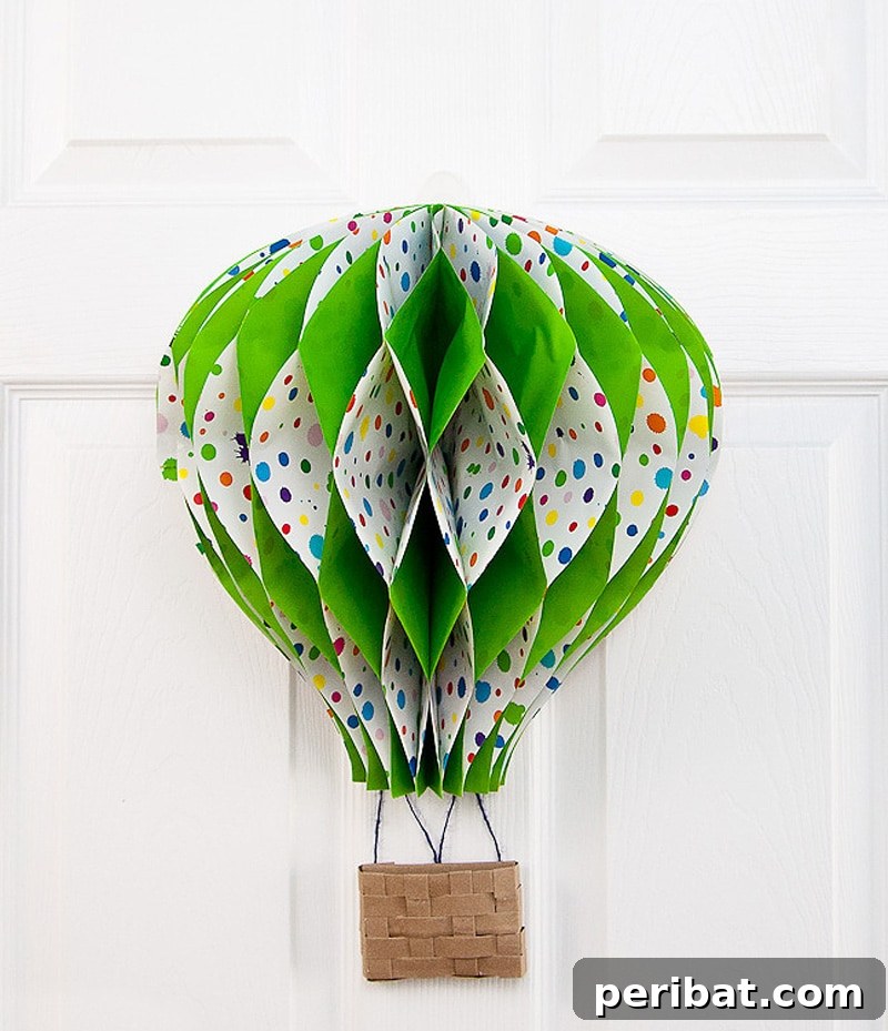 hot air balloon deco