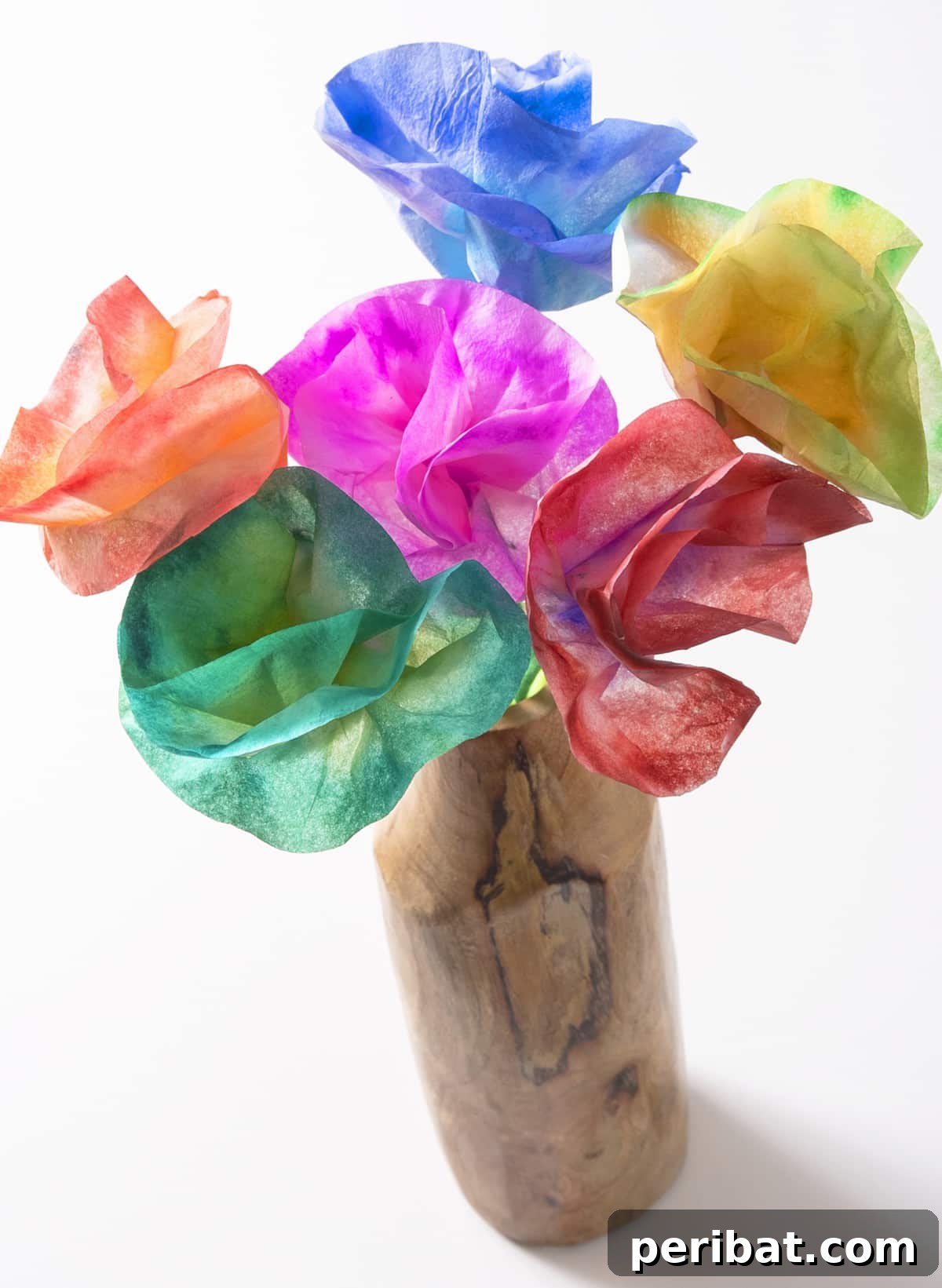 coffee filter flowers