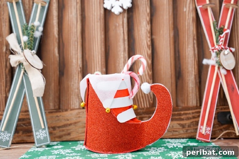 charming Santa boots