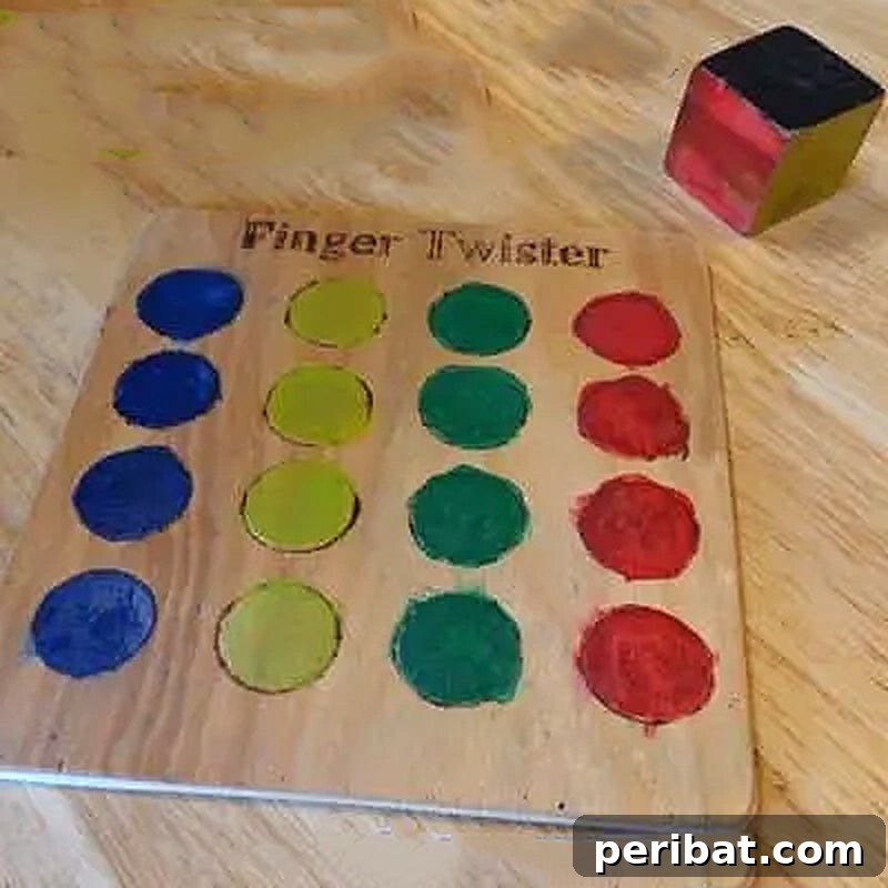 finger twister game