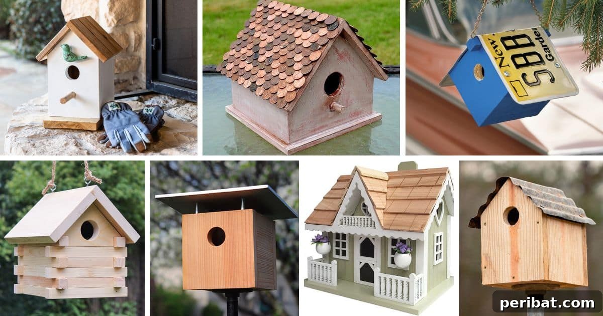 45 Creative DIY Birdhouse Projects 2 45 diy bird house plans facebook