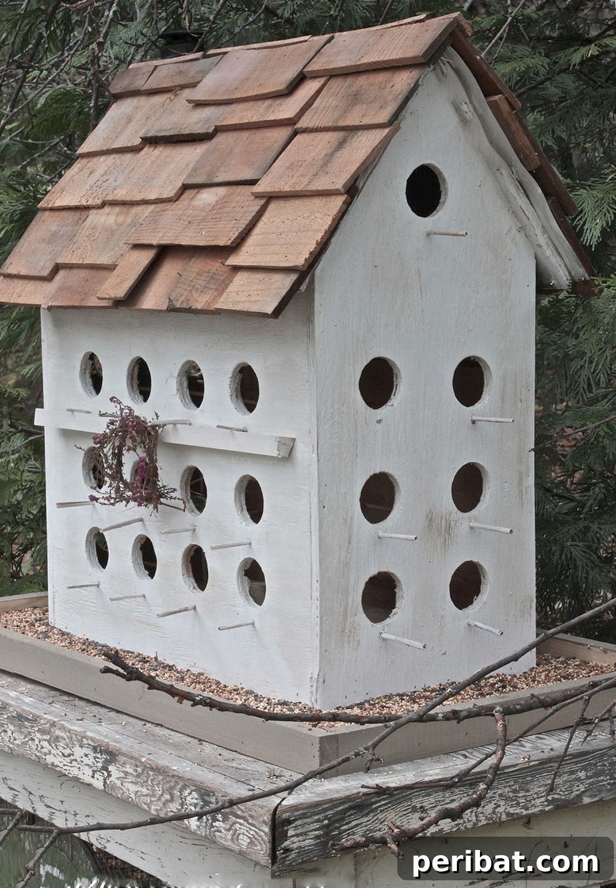 45 Creative DIY Birdhouse Projects 34 bird house has many doors
