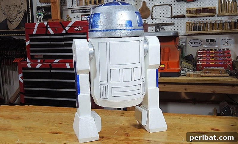 45 Creative DIY Birdhouse Projects 38 R2-D2 birdhouse