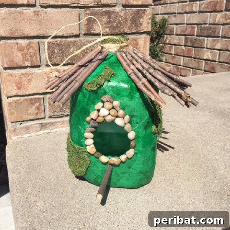 45 Creative DIY Birdhouse Projects 43 milk jug birdhouse