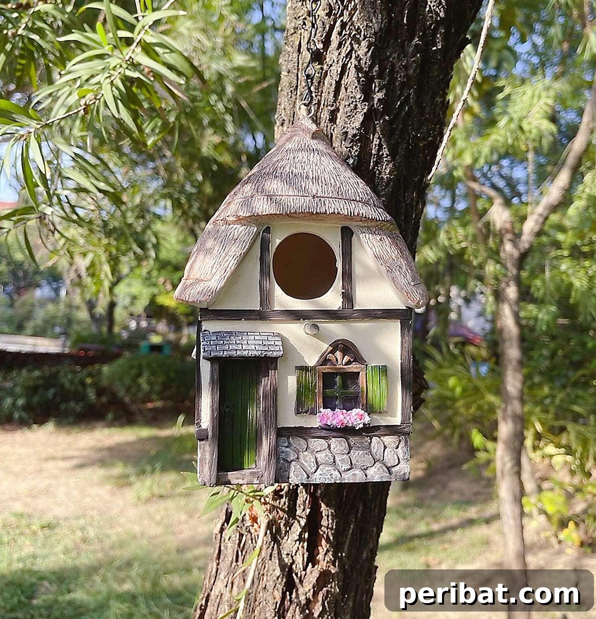 45 Creative DIY Birdhouse Projects 45 resin birdhouse is waterproof and sun-proof