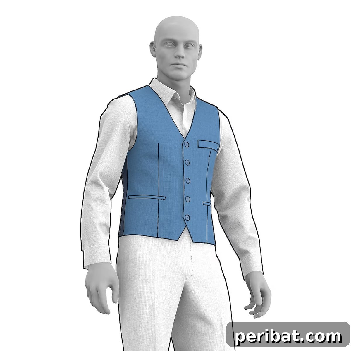 29 Creative DIY Clothing Kits 10 men’s vest sewing pattern