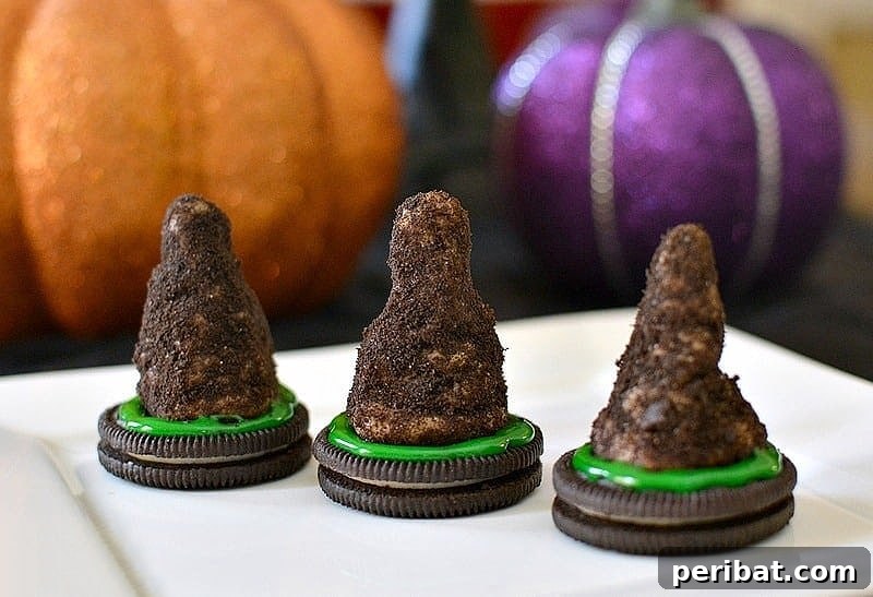 42 Spooktacular DIY Halloween Cookie Treats 33 Witch finger cookies with pointed hats