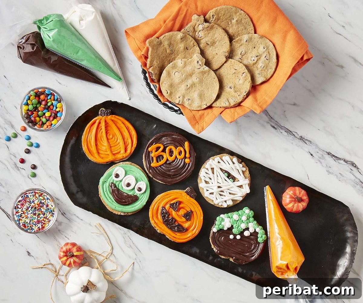 42 Spooktacular DIY Halloween Cookie Treats 42 Great American Cookies 20-Piece Halloween DIY Cookie Decorating Kit