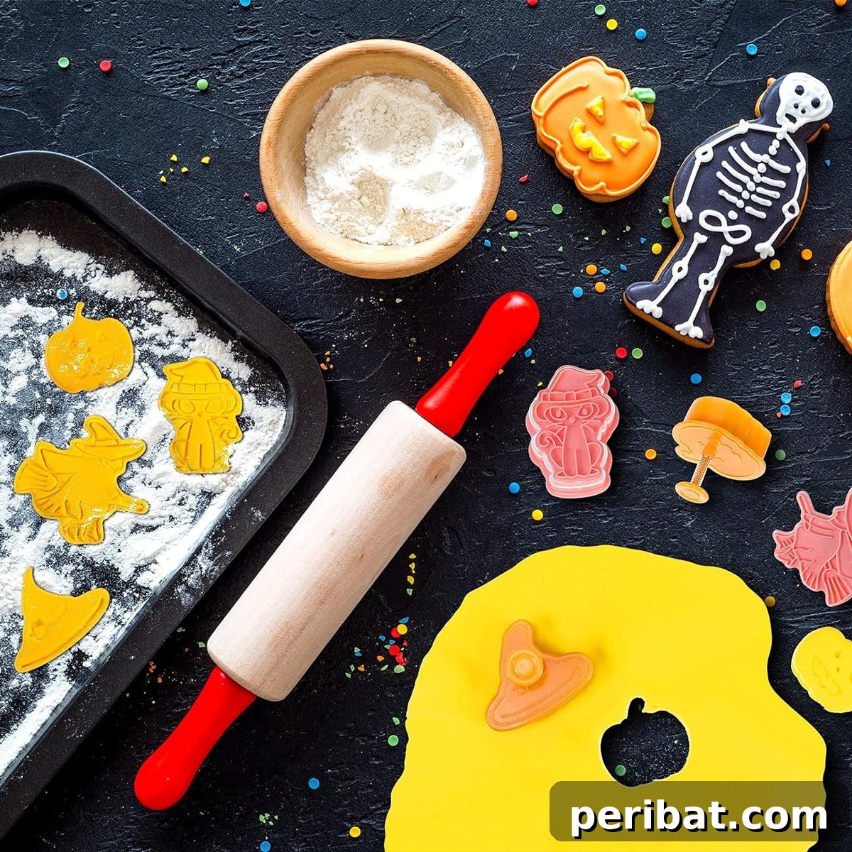 42 Spooktacular DIY Halloween Cookie Treats 44 Halloween plunger biscuit mold cookie cutters