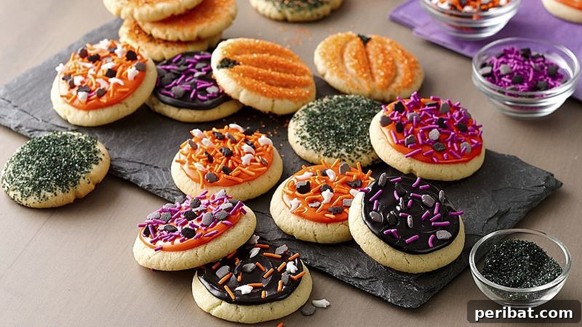 42 Spooktacular DIY Halloween Cookie Treats 9 Assorted Halloween cookie decorating ideas