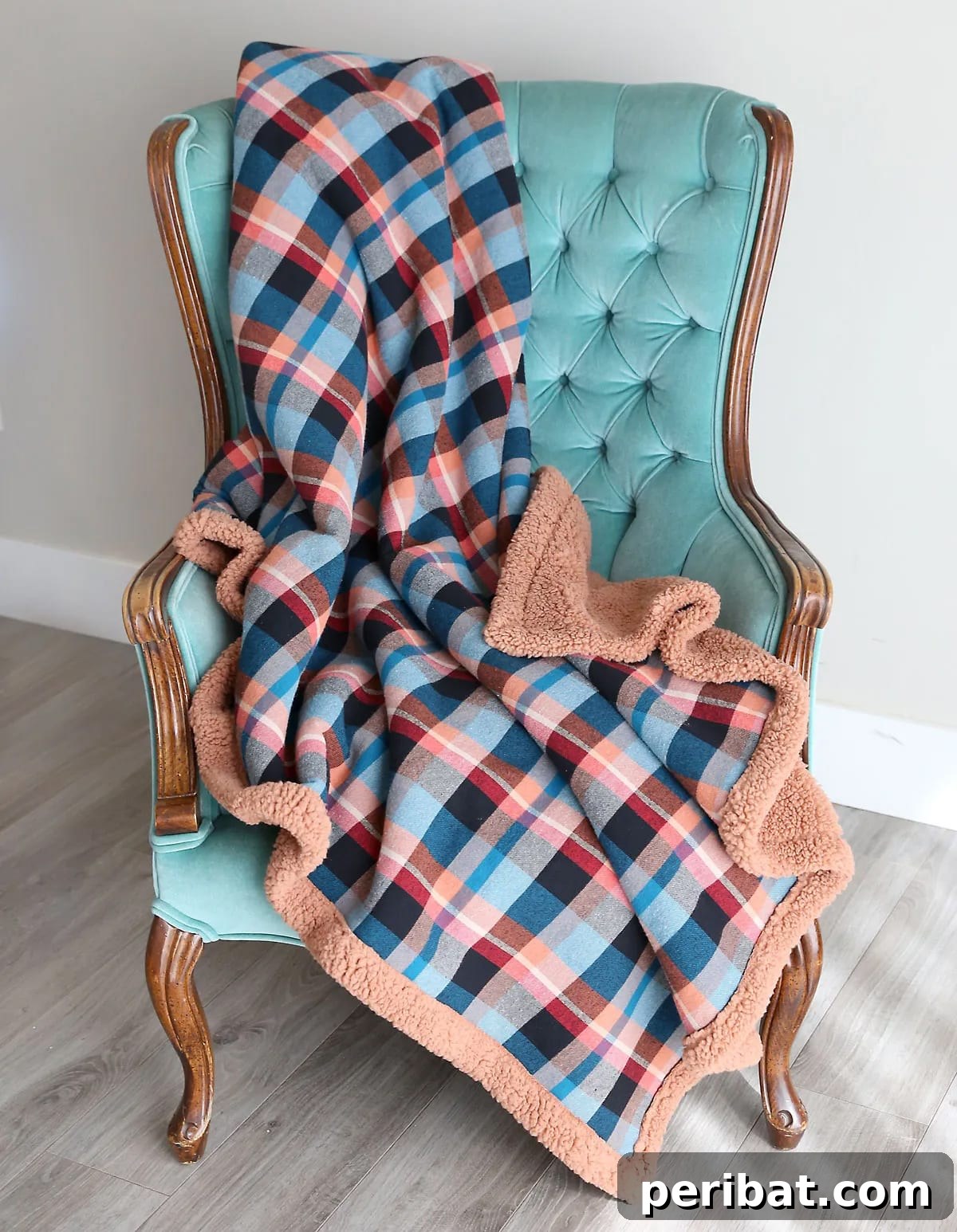 Simple DIY Ideas for Grown-Ups 50 Projects 24 cherpa blanket