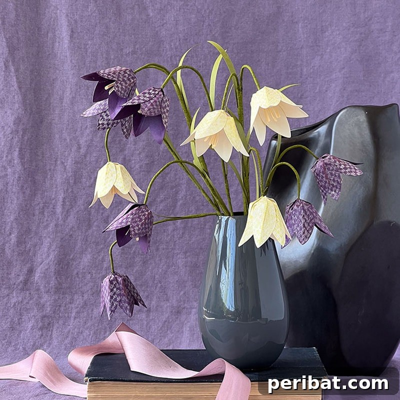 Simple DIY Ideas for Grown-Ups 50 Projects 29 flowers made of paper placed in vase