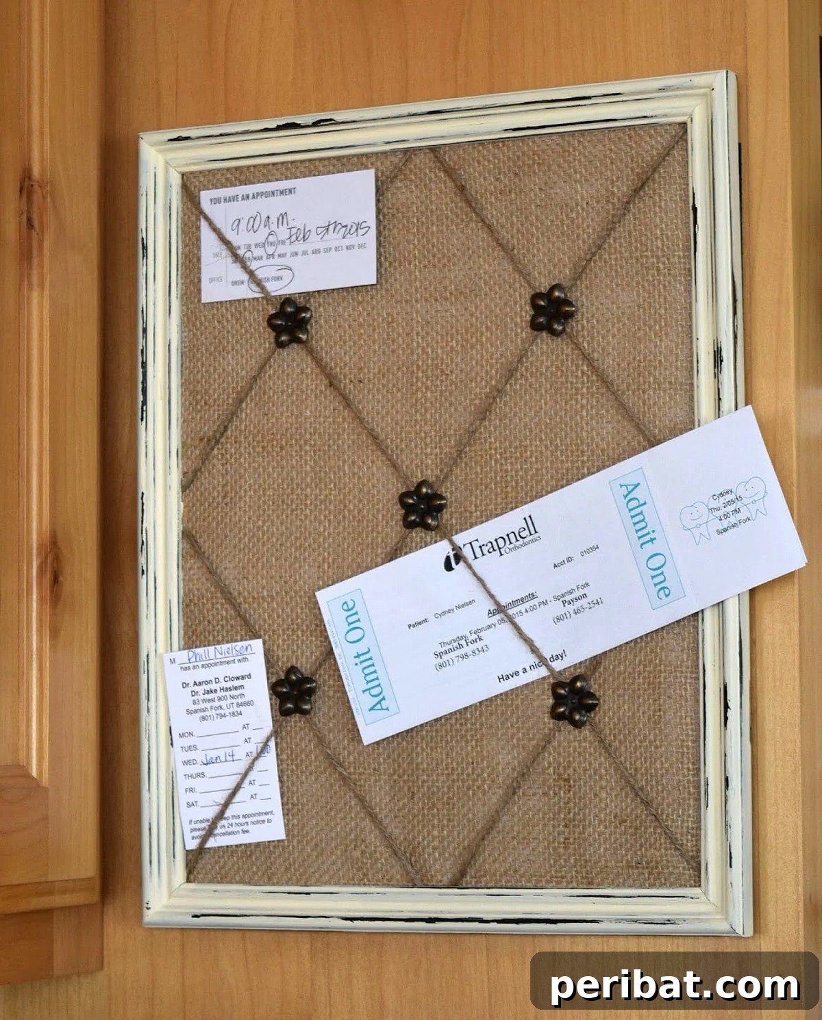 Simple DIY Ideas for Grown-Ups 50 Projects 51 homemade memo board