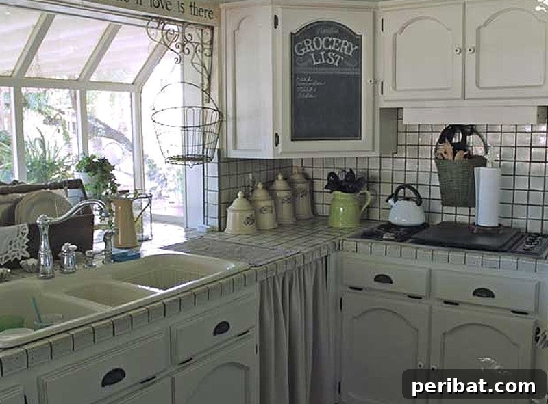 50 Smart DIY Home Improvement Hacks & Essential Products 17 Functional chalkboard paint section in a kitchen, perfect for jotting down notes, recipes, or a busy to-do list