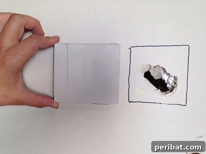 50 Smart DIY Home Improvement Hacks & Essential Products 24 Detailed guide on how to patch drywall like a pro, demonstrating expert techniques for seamless home repair and improvement