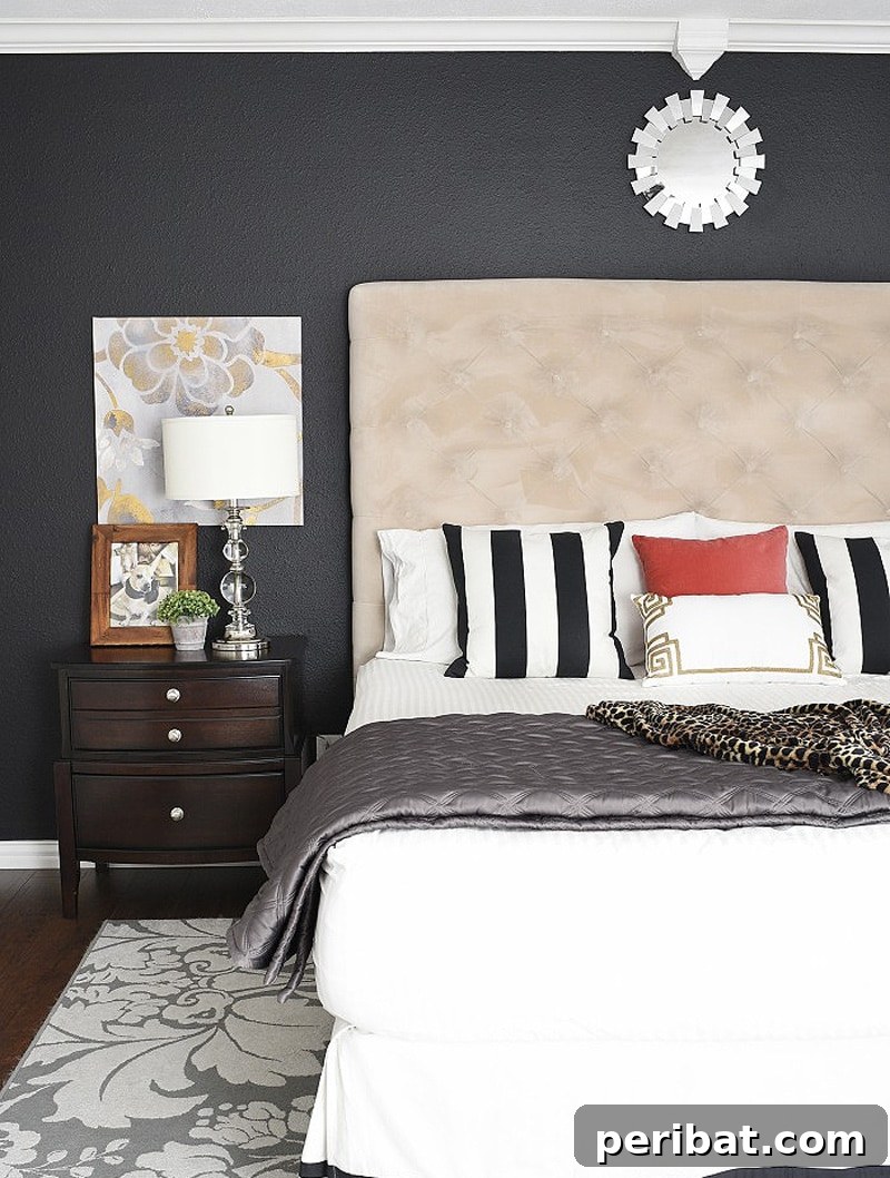 50 Smart DIY Home Improvement Hacks & Essential Products 35 Vibrant DIY coral and glam bi-fold closet door makeover, bringing a bold and stylish pop of color to a bedroom