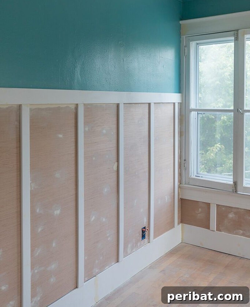 50 Smart DIY Home Improvement Hacks & Essential Products 36 Elegant DIY board and batten wall treatment, adding architectural depth and a classic aesthetic to a room's interior