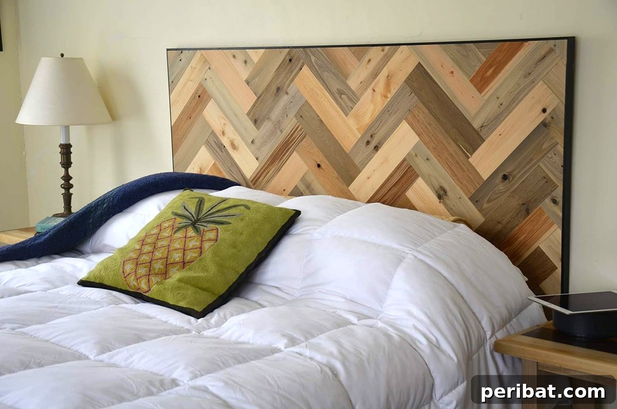 50 Smart DIY Home Improvement Hacks & Essential Products 50 Effortless DIY peel and stick reclaimed wood wall accents, creating a warm, eclectic statement wall with natural textures