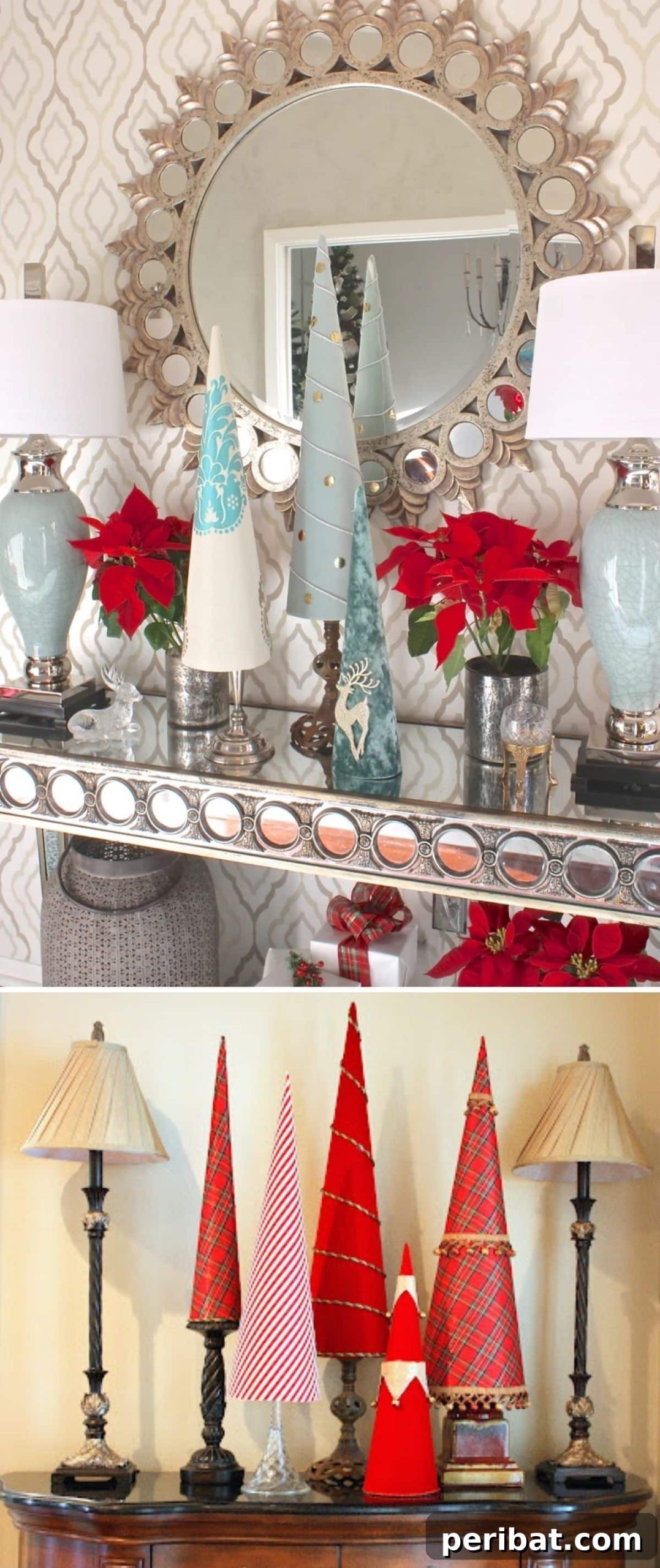 Beyond the Branch: 15 Unique Christmas Tree Ideas 20 Versatile Fabric-Wrapped Cone Christmas Trees for Minimalist Decor