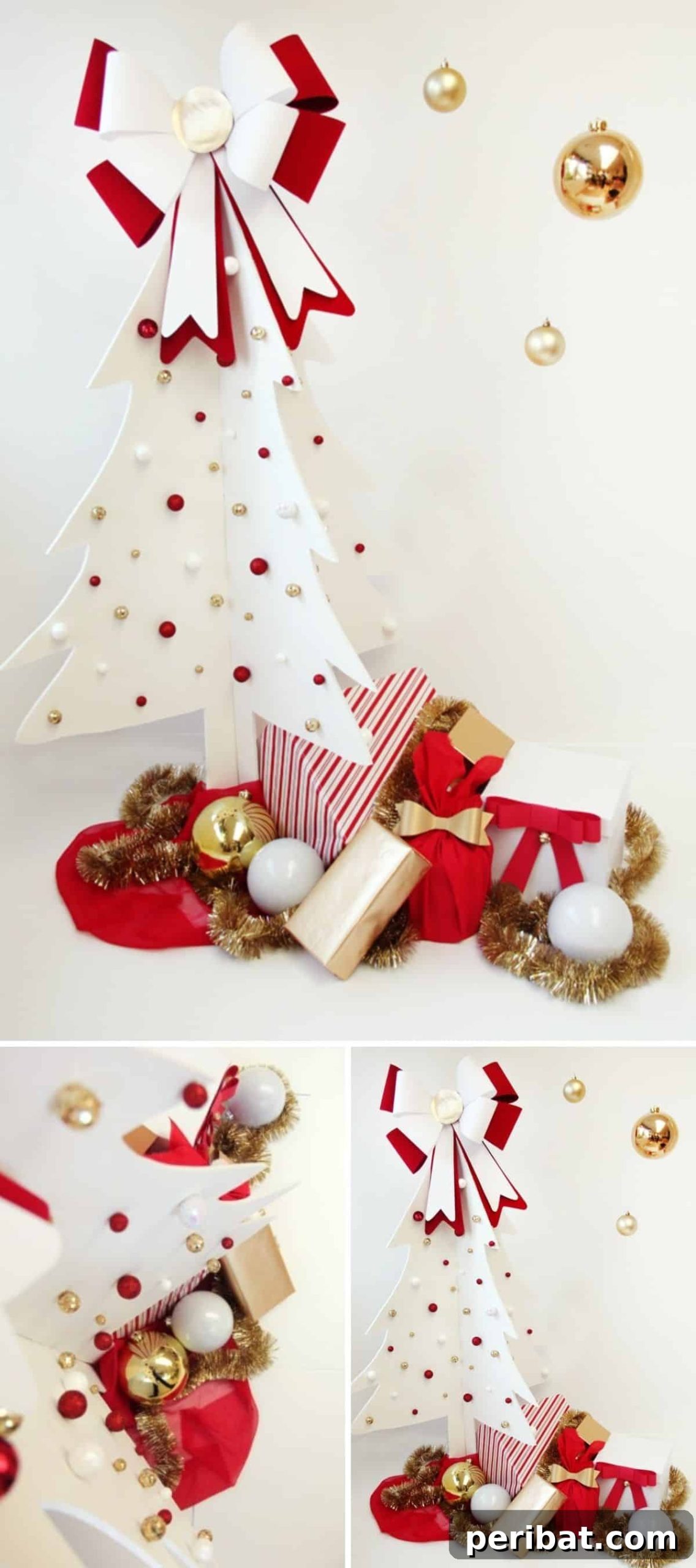 Beyond the Branch: 15 Unique Christmas Tree Ideas 5 Sleek and Modern Foam Core Christmas Tree Design