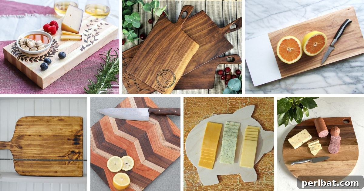 Handmade Chopping Blocks Creative Concepts for Functional Art 2 42 diy cutting board ideas facebook