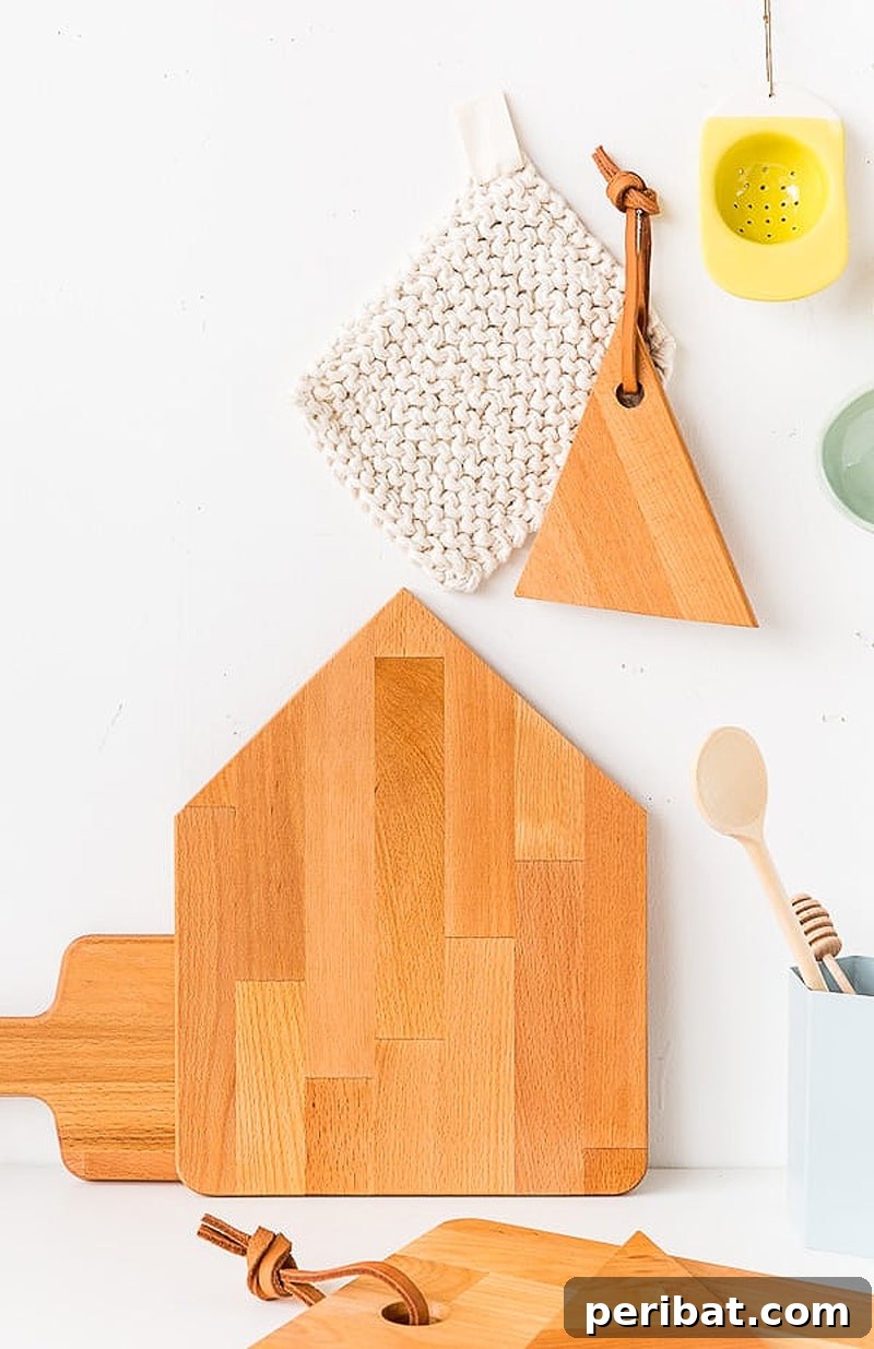 Handmade Chopping Blocks Creative Concepts for Functional Art 13 geometric cutting boards