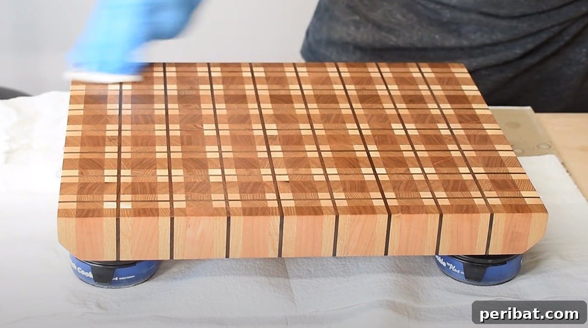 Handmade Chopping Blocks Creative Concepts for Functional Art 20 plaid cutting board