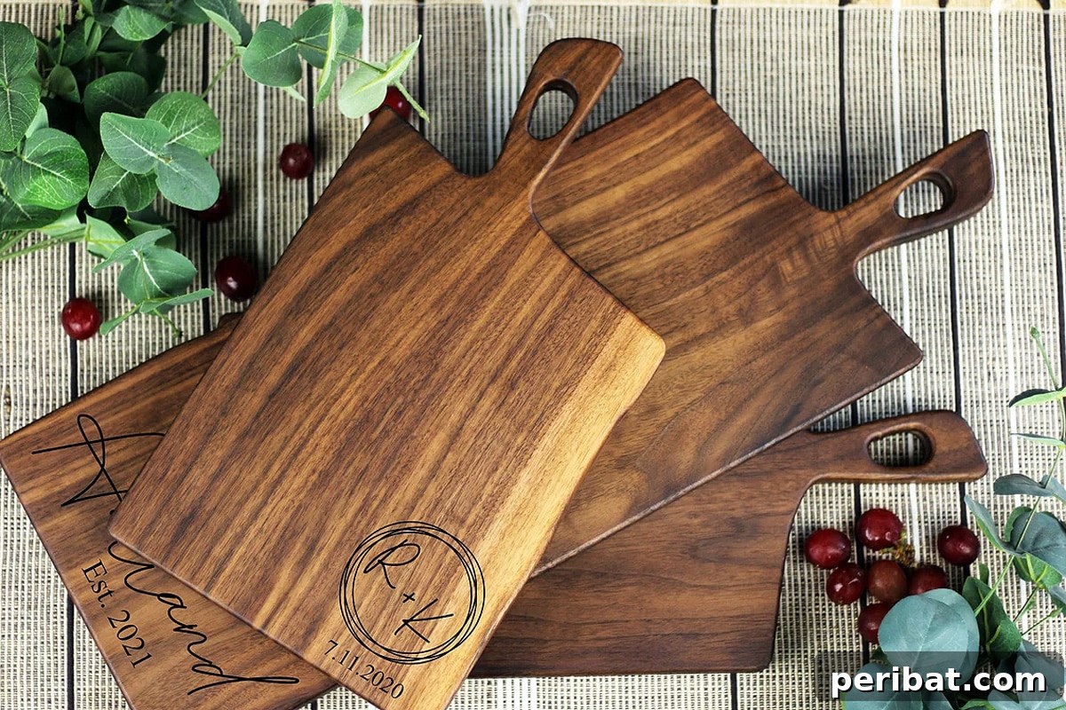 Handmade Chopping Blocks Creative Concepts for Functional Art 33 personalized large charcuterie board