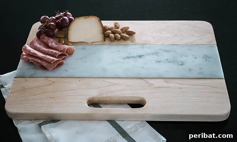 Handmade Chopping Blocks Creative Concepts for Functional Art 34 wood and marble cutting board