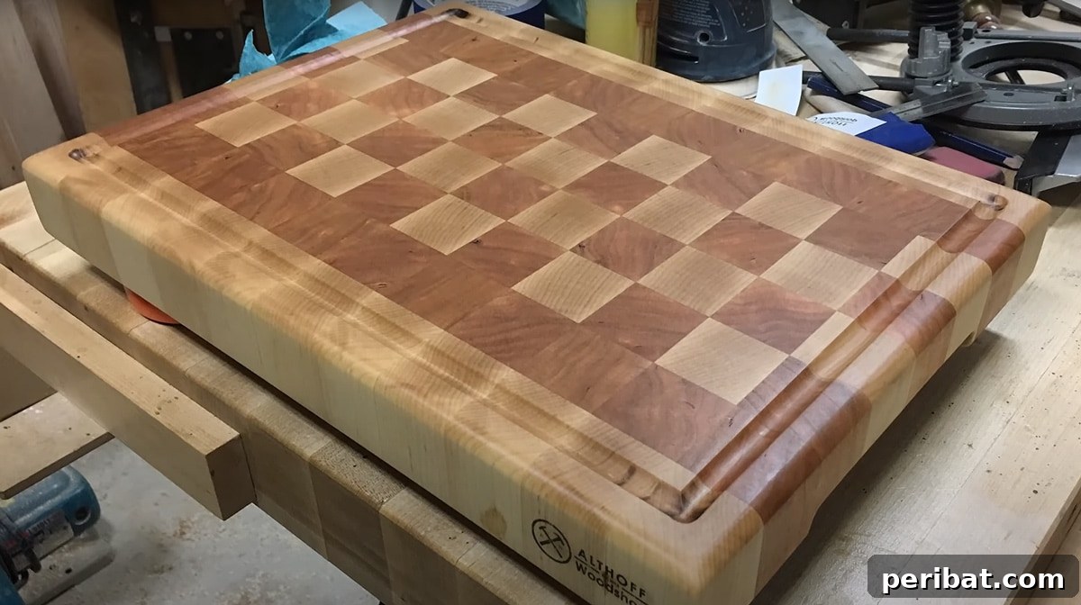 Handmade Chopping Blocks Creative Concepts for Functional Art 38 butcher block cutting board