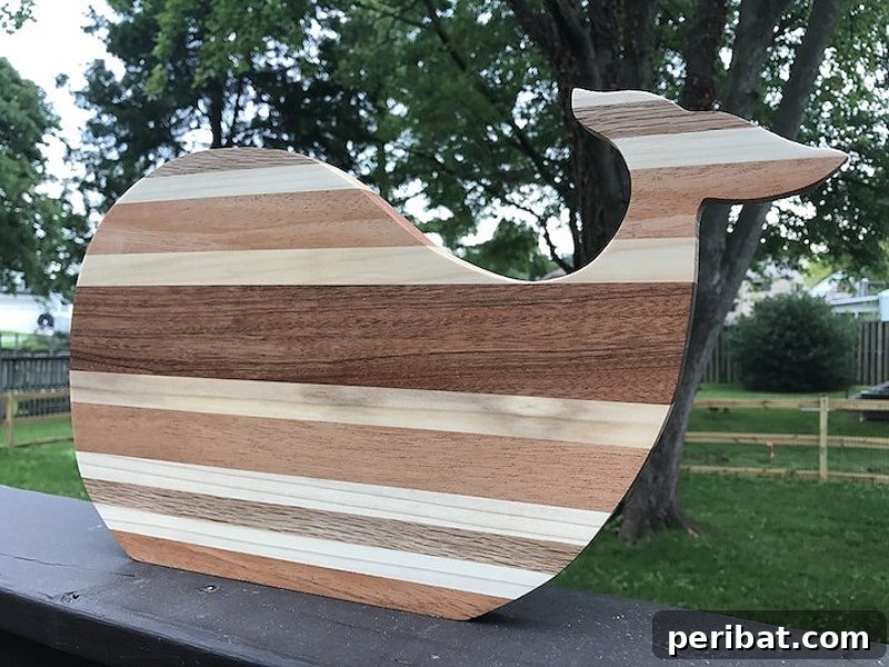 Handmade Chopping Blocks Creative Concepts for Functional Art 41 whale cutting board