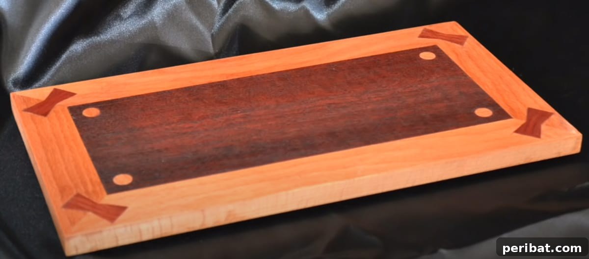 Handmade Chopping Blocks Creative Concepts for Functional Art 42 dovetail key cutting boards