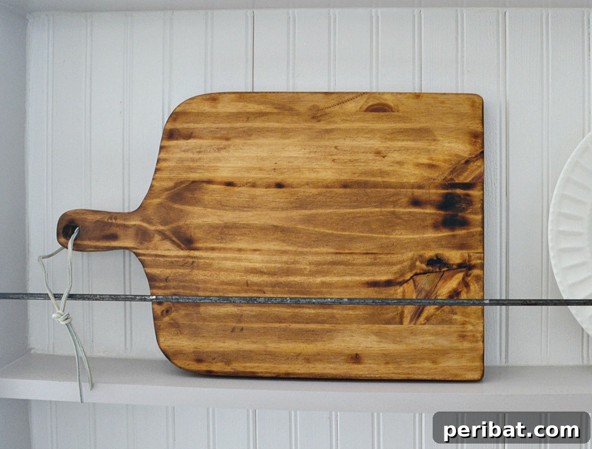 Handmade Chopping Blocks Creative Concepts for Functional Art 43 naturally stained new wood cutting board