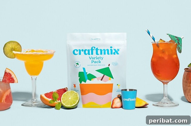 Craft Your Own Cocktails 24 Kit Ideas 25 Versatile DIY Cocktail & Mocktail Kit for all preferences.