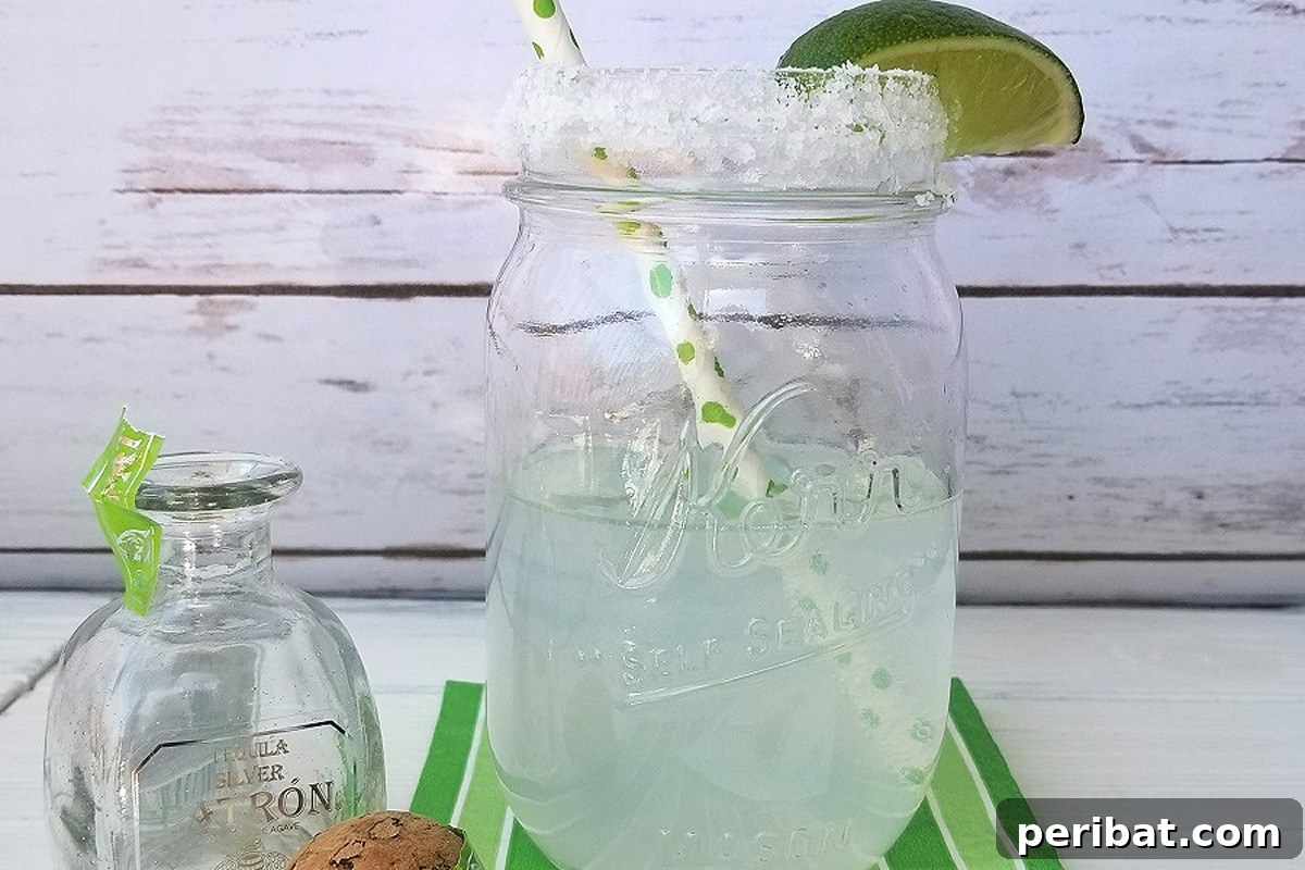Craft Your Own Cocktails 24 Kit Ideas 8 Effortless DIY Margarita in a Jar for festive gatherings.
