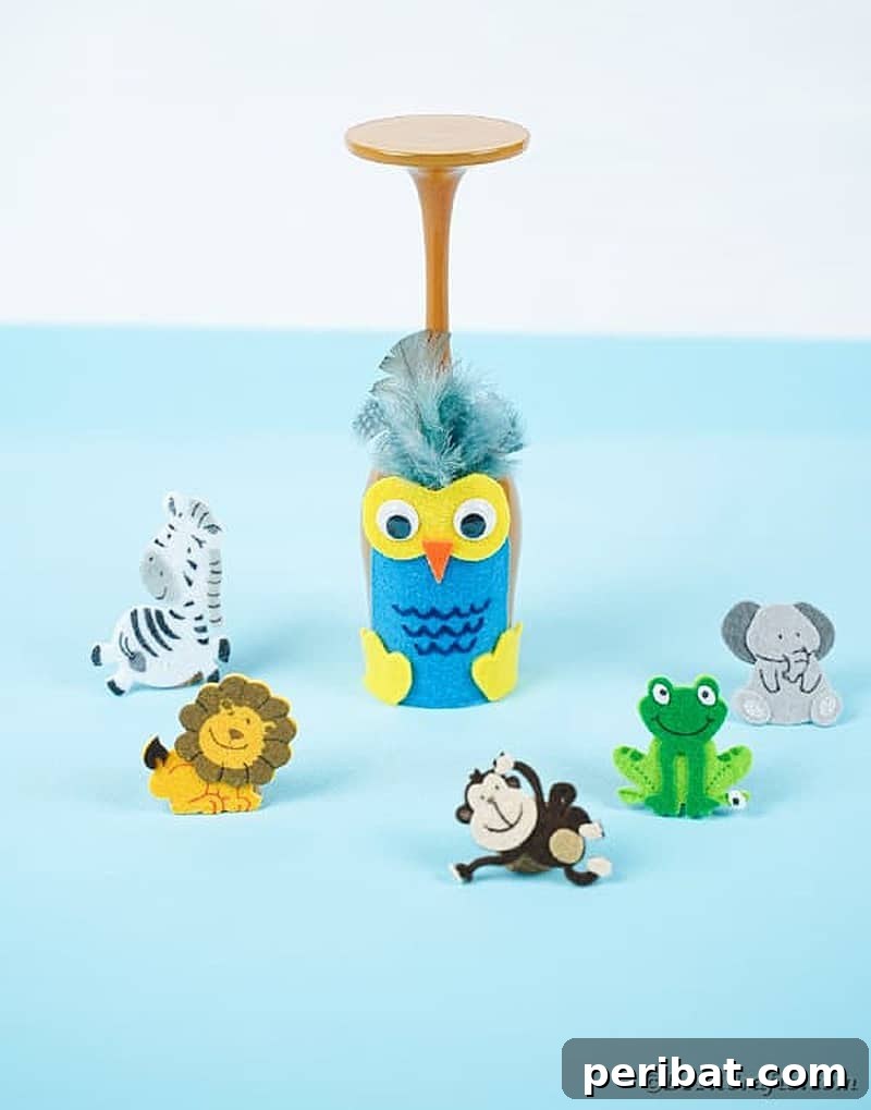Uncork Your Creativity: 50 Wine Bottle and Glass DIY Projects 11 wine glass owl
