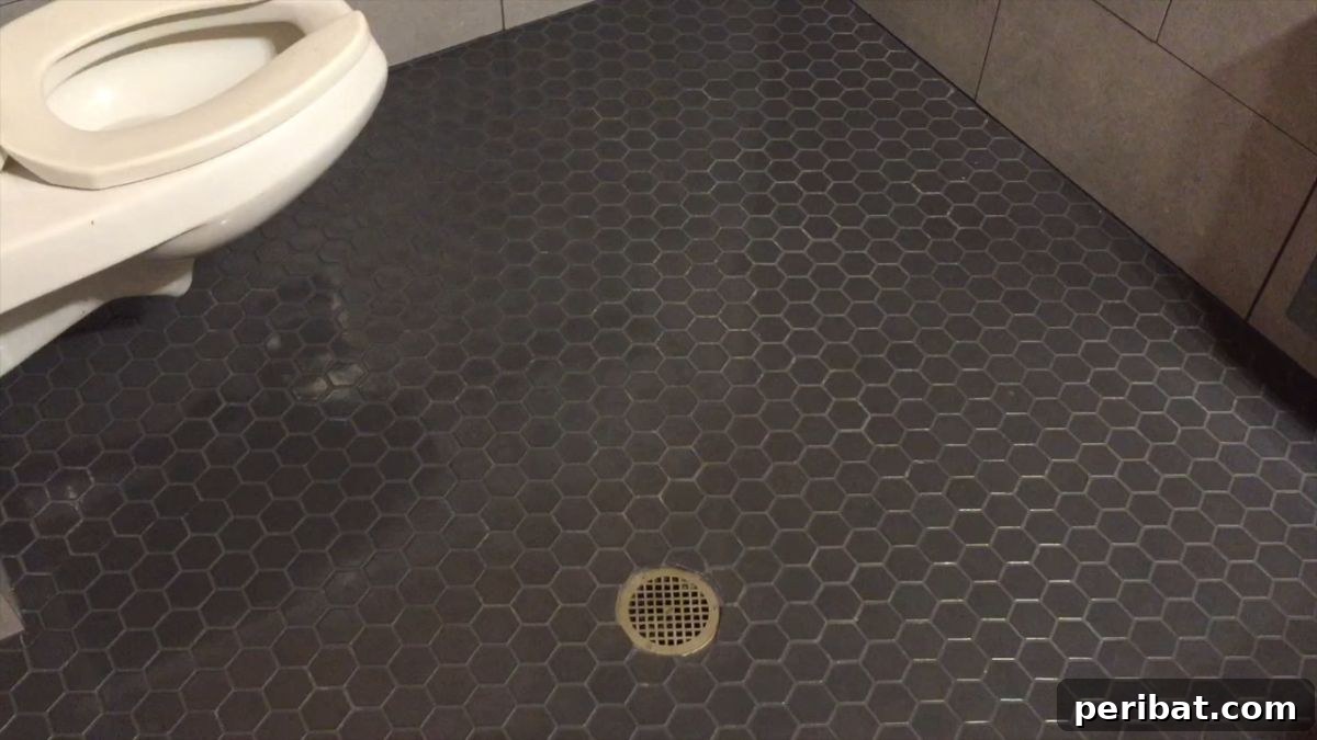 Stunning DIY Bathroom Floors: Tile Ideas & Product Picks 29 Hexagon Tiles bathroom floor.