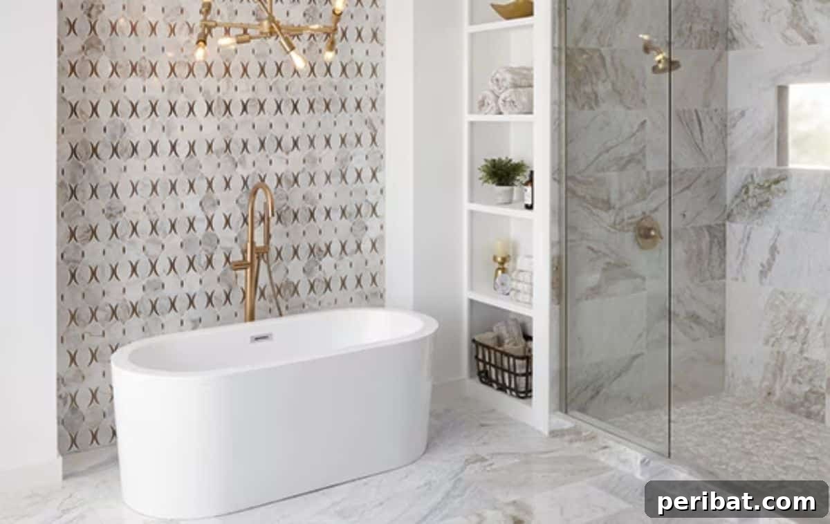 Stunning DIY Bathroom Floors: Tile Ideas & Product Picks 41 Gray Bathroom floor tiles