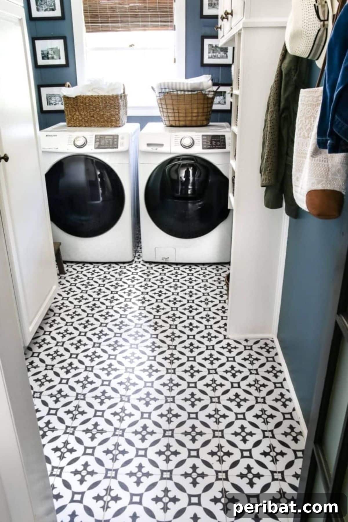 Stunning DIY Bathroom Floors: Tile Ideas & Product Picks 8 DIY Moroccan Vinyl Tile Floor