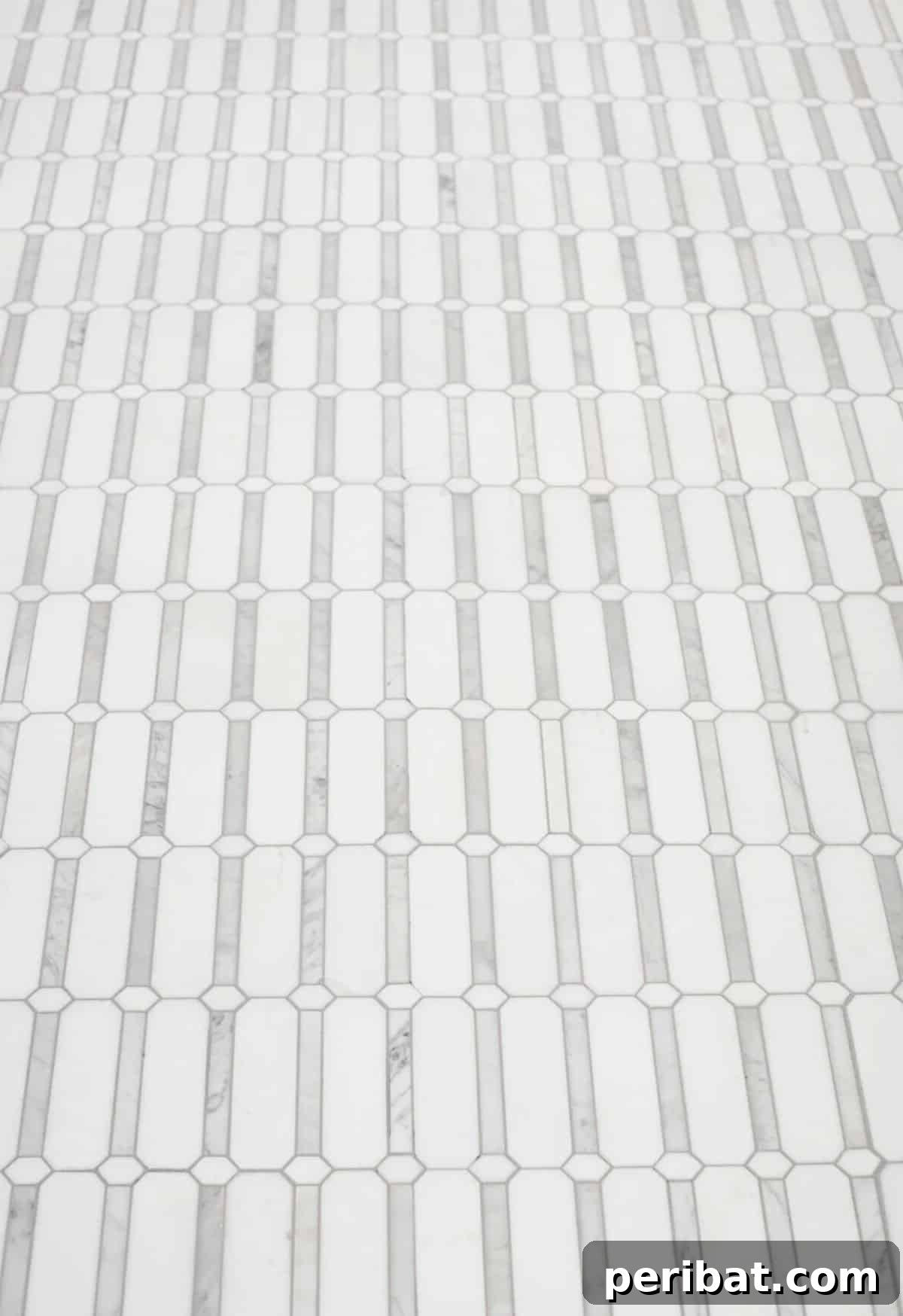Stunning DIY Bathroom Floors: Tile Ideas & Product Picks 9 Marble Mosaic Tiles