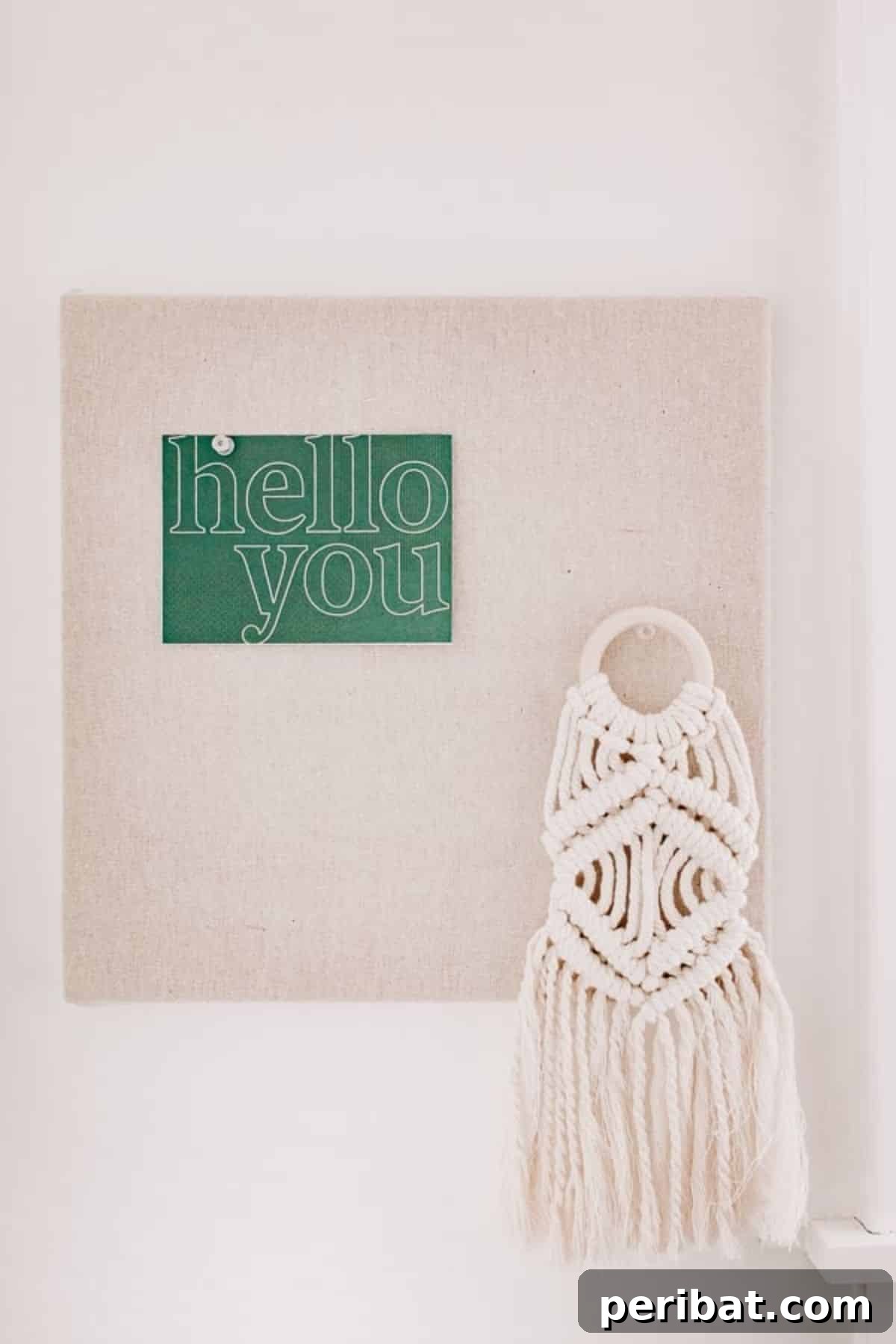 Macrame Mini Wall Hanging