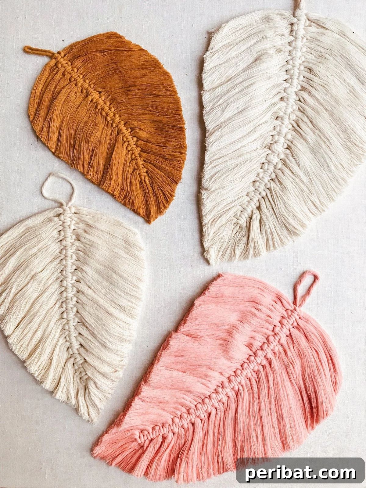 Macrame Leaf Wall