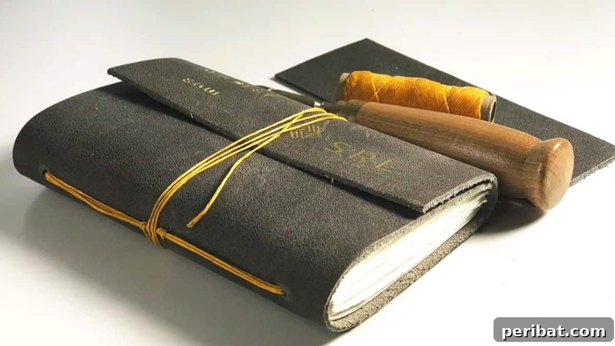 Craft Your Own: 41 Inspiring Leather Journal Projects 18 Little Leather Journals