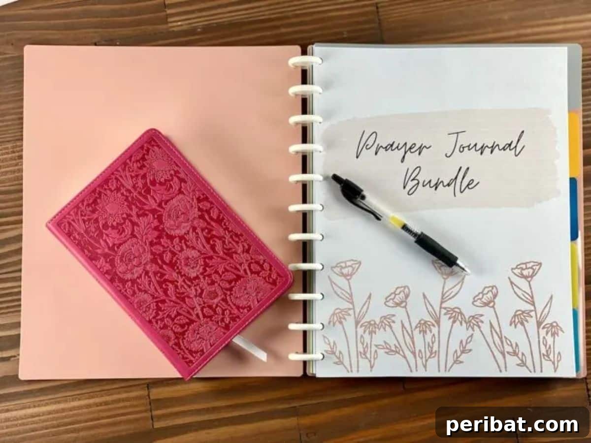 Craft Your Own: 41 Inspiring Leather Journal Projects 38 DIY Prayer Journal