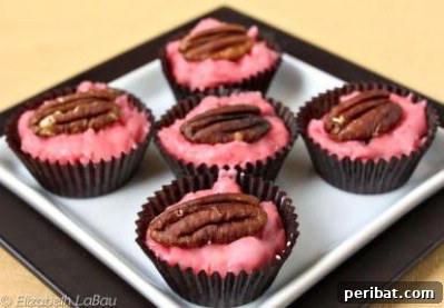 Strawberry Fudge Drops