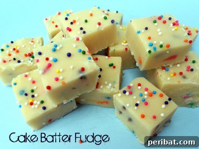Cake Batter Fudge