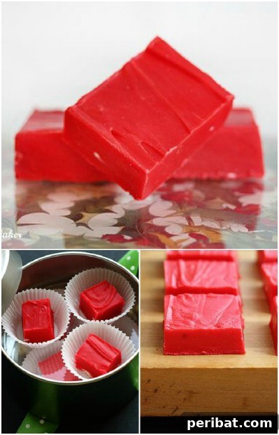 Red Velvet Fudge