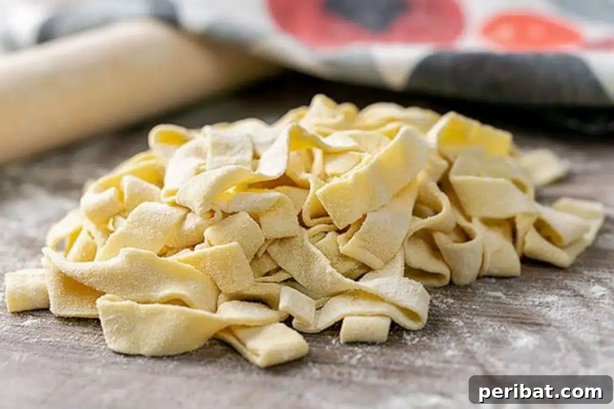 Eggless Homemade Pasta
