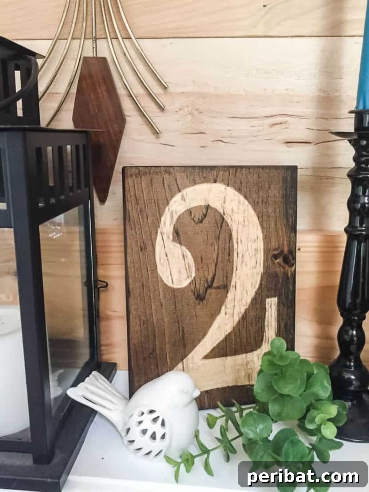 Craft Your Vision: 31 Wood Carving & Whittling Project Starters 19 Hand-carved wooden sign.